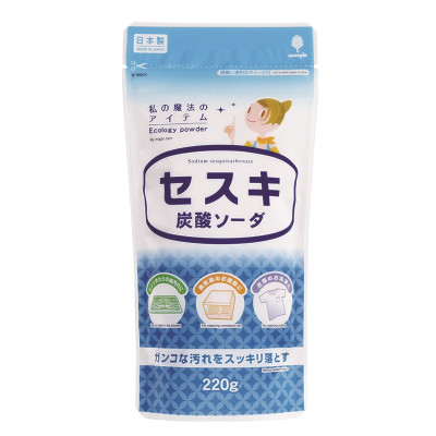 Bột Sesqui Carbonate Soda 220g - Hàng Nội Địa Nhật Bản