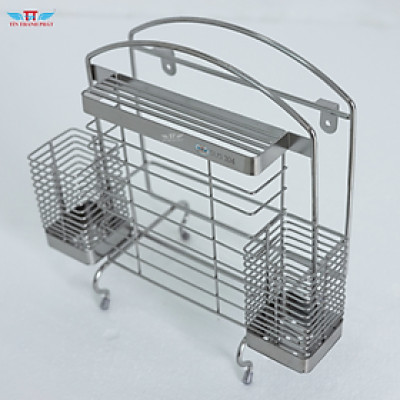 Kệ đựng dao thớt inox 304 Tín Thành Phát – Chắc chắn, giúp sắp xếp bếp gọn gàng hơn, phù hợp mọi không gian bếp