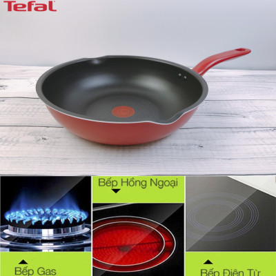 Chảo Tefal lòng sâu chống dính - So Chef G1358696 - hàng chính hãng
