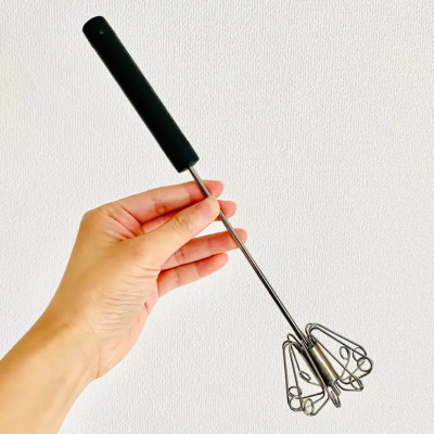 Dụng cụ đánh trứng ấn xoay tiện lợi Echo 26cm - Hàng nội địa Nhật Bản nhập khẩu chính hãng