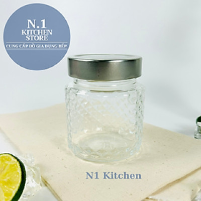 Hũ thủy tinh nắp vặn Delivery 300 - Bormioli Rocco Ý - Hàng chính hãng