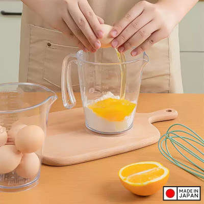 Set 2 ca đong dung tích 300ml + 1 ca đong dung tích 1.0L - Hàng nội địa Nhật Bản (Made in Japan)