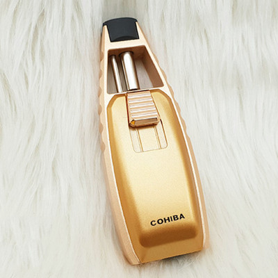 Vỏ Hột Quẹt Bật Lửa Khò 1 Tia  COB 398 Kiểu Dáng Độc Lạ Sang Trọng - Dùng Gas Cao Cấp