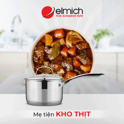 Bộ nồi và chảo inox Elmich baby EL-3795 size 16cm