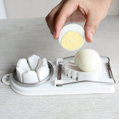 Combo dụng cụ cắt & tạo hình trứng Echo Metal + nạo sợ củ quả lưỡi inox cao cấp - nội địa Nhật Bản