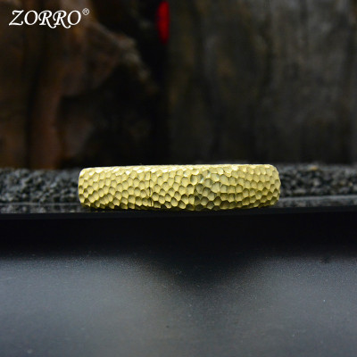 Vỏ Hột Quẹt Bật Lửa Xăng Đá Zorro Z139 Thiết Kế Độc Lạ -Màu Vàng