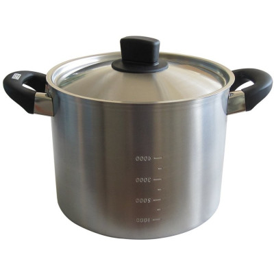 Bộ nồi xửng hấp inox Tsubame 6.4 lít thân & nắp, nồi lót bằng inox cao cấp - hàng nội địa Nhật Bản