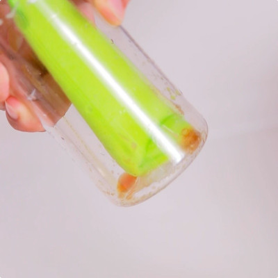 Dụng cụ cọ rửa bình nước, chai lọ cán tùy chỉnh Kokubo có móc treo tiện dụng - Made in Japan