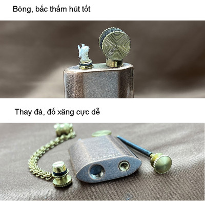 Vỏ Hột Quẹt Bật Lửa Xăng Đá Zorro Z770 Thiết Kế Độc Lạ