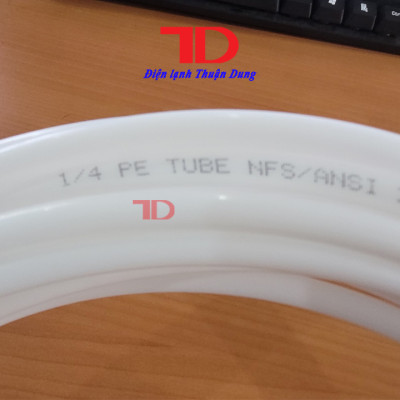 Dây dẫn nước, dây RO dành cho máy lọc nước, Phi 6, dài 1 mét, Điện lạnh Thuận Dung