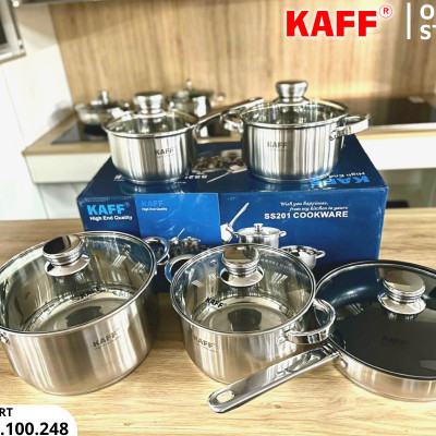 Bộ nồi KAFF cao cấp 5 món KF-ST005FR - Hàng chính hãng KAFF