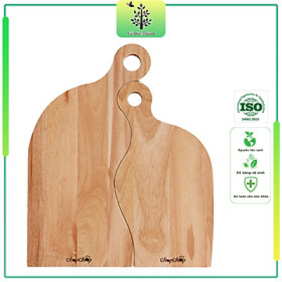 [COMBO] Bộ Đôi Thớt Mẹ Con ChopChop - Gỗ Đức Thành - 02991-12991