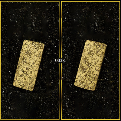 Vỏ Hột Quẹt Bật Lửa Xăng Đá Zorro ZC5-0038 Họa Tiết Hoa Mẫu Đơn Full 2 Mặt Cực Đẹp