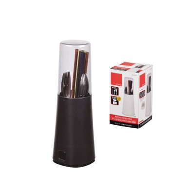 Ống bảo quản đũa thìa có nắp đậy,thiết kế sang trọng, tiện lợi dùng trong nhà bếp hoặc nhà hàng, khách sạn - Hàng nội địa Nhật Bản |#Made in Japan|