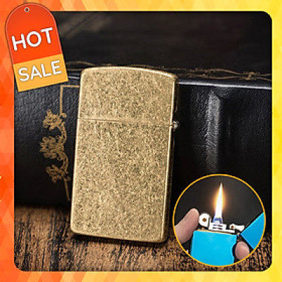 Vỏ Hột Quẹt Bật Lửa Xăng Đá Siêu Mỏng Zorro Z610 Nhiều Màu - Dùng Xăng Bấc Đá Cao Cấp