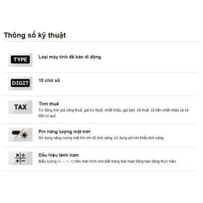 Máy Tính Casio NS 10SC - NY