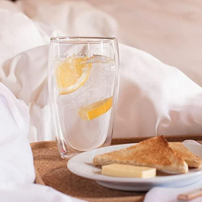 Bộ 2 cốc thủy tinh 2 lớp Bodum Pavina dung tích 450ml 4560-10