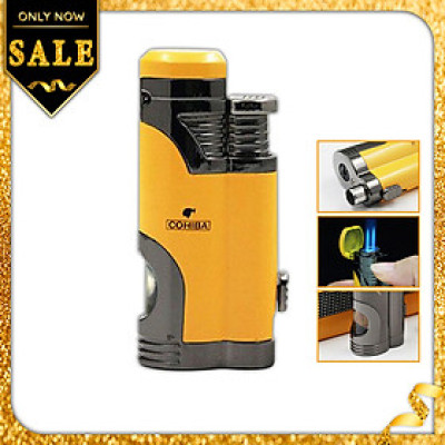 Vỏ Hột Quẹt Bật Lửa Khò 2 Tia  COB-359 Thiết Kế Đẹp Độc Lạ Lửa Khò Mạnh Mẽ - Dùng Gas Đá Cao Cấp