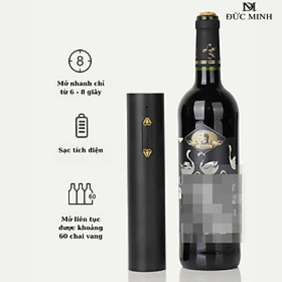 DỤNG CỤ MỞ RƯỢU VANG ĐIỆN DIAMOND CÓ SẠC