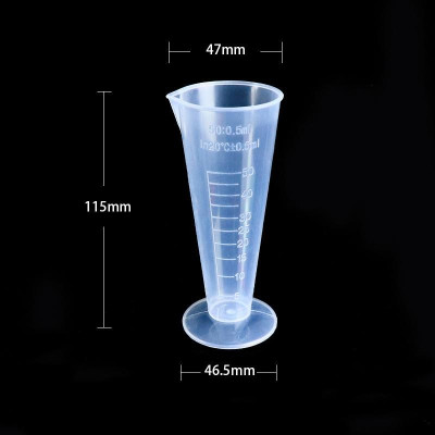 Ca Đong 50ml Nhựa Có Vạch Chia Định Lượng | CA ĐỊNH LƯỢNG | Ca Chia Vạch Nổi Cho Nhà Hàng - Quán Bar 50ml