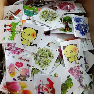 COMBO 50 MÓC DÁN TƯỜNG 3D