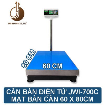 Cân Đếm Số Lượng JWI-700C - Mặt Bàn Cân 600x800MM