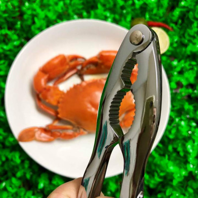 Dụng Cụ Kẹp CÀNG CUA GHẸ, Tách Vỏ Hạt Cứng - Inox Cao Cấp. Dụng cụ kềm kìm kẹp càng cua ghẹ phù hợp cho mọi GIA ĐÌNH, NHà Hàng, Quán Ăn