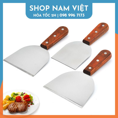 Xẻng Chiên Xào Thức Ăn Teppanyaki Phong Cách Nhật