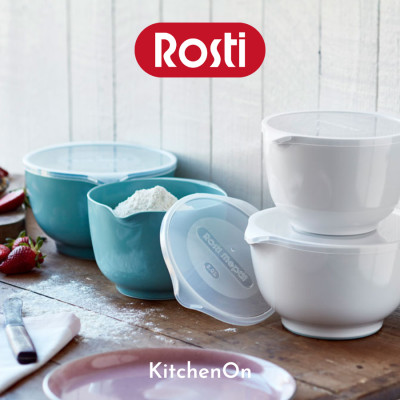 Âu trộn 5.0L Rosti, trắng. Nhãn Rosti Đan Mạch