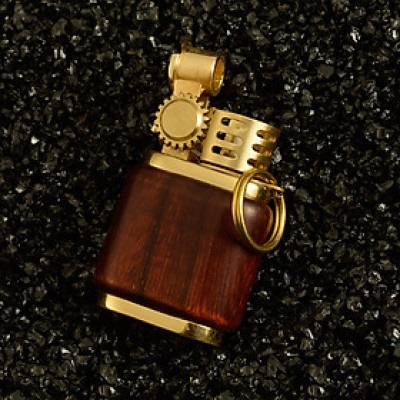 Vỏ Hột Quẹt Bật Lửa Xăng Đá Mini Zorro Z588 Thiết Kế Độc Lạ Ốp Gỗ Sang Trọng Dùng Xăng Bấc Đá Cao Cấp