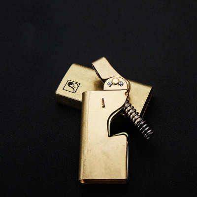 Vỏ Hột Quẹt Bật Lửa xăng đá BNC009 thiết kế đẹp độc lạ - dùng xăng bấc đá cao cấp ( giao mẫu ngẫu nhiên )