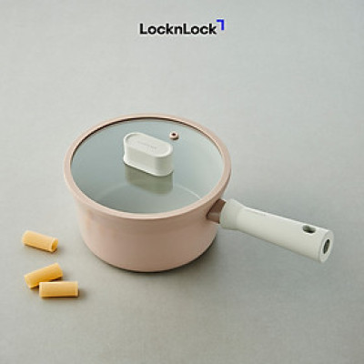 Nồi 1 Tay Cầm Suit LocknLock CSU1181PIK (18cm) - Màu Pink