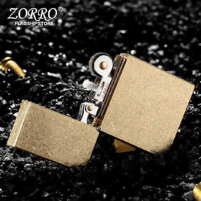 Vỏ Hột Quẹt Bật Lửa Xăng Đá Z536 Thiết Kế Sang Trọng Cổ Điển Dùng Xăng Bấc Đá