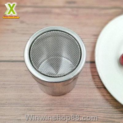 Lọ rắc bột ca cao, matcha chất liệu inox - Winz.vn