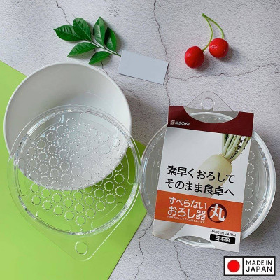 Dụng cụ bào sợi chống trượt Nakaya - Loại tròn - Hàng nội địa Nhật Bản nhập khẩu chính hãng