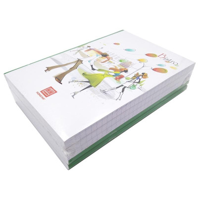 Vở Hồng Hà Bristro 4 Ôly Ngang 200 Trang 0740 - Gáy Xanh Lá