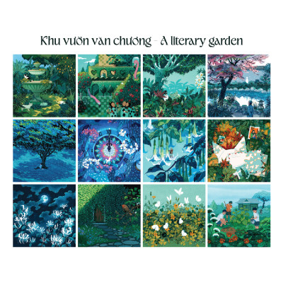 Lịch để bàn 2025 - Khu Vườn Văn Chương