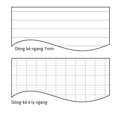 Giấy Kiểm Tra Kẻ 4 Ly Ngang Dạng Vở A5 - Campus TPN-A5LY30 (30 Tờ Đôi)