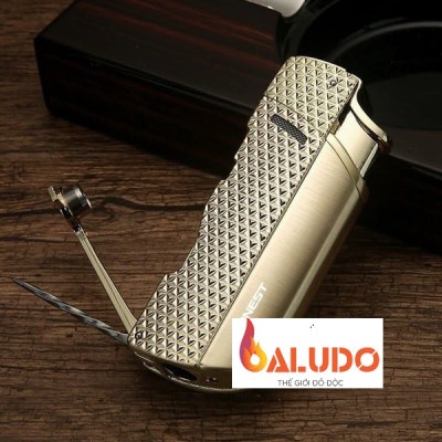 Vỏ Hộp Quet Bật Lửa Khò 1 Tia BCZ-847 Có Kèm Xiên, Đục