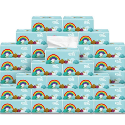 Thùng giấy ăn cầu vồng 30 gói