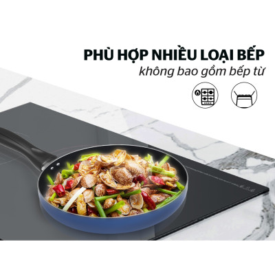 CHẢO TRƠN CHỐNG DÍNH SUNHOUSE SAVING SV26 - Hàng Chính Hãng