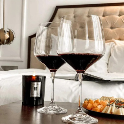 Ly pha lê uống vang 570 ml Bohemia Tiệp Khắc