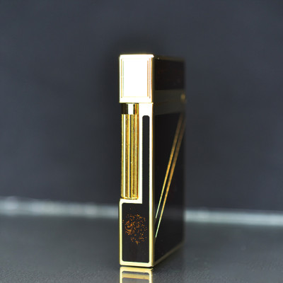 Vỏ Hột Quẹt Bật Lửa Upon Gas Đá D213V Họa Tiết Sơn Mài Kim Tuyến In logo Đẹp Độc Lạ - Dùng Gas Đá Cao Cấp