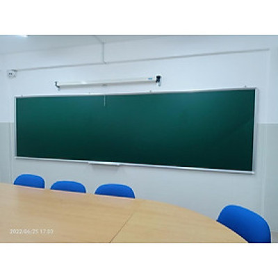 Bảng Từ Viết Phấn Hàn Quốc Bavico PTHQ-12 Xanh 1.2x3.0m