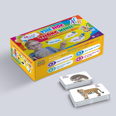 Bộ Thẻ học Thông minh - 416 Thẻ Flashcards Tiếng Anh - 16 Chủ đề mới nhất
