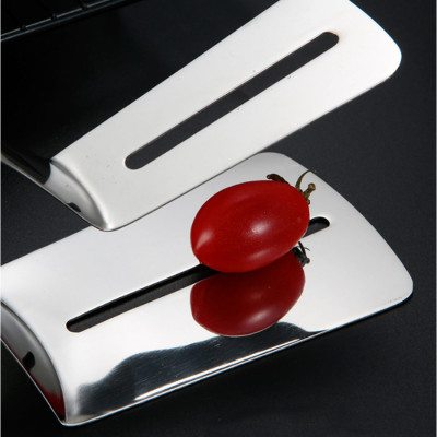 Kẹp gắp đồ ăn bằng inox Kẹp gắp thức ăn inox 304 - 26cm 