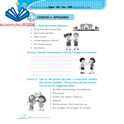 Sách - Chinh phục 4 kỹ năng tiếng anh Nghe - nói - đọc - viết lớp 3 tập 1