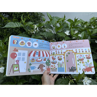 Sách dành cho bé 3 tuổi - Bé cùng vui chơi luyện tập - Sách vui chơi tương tác tăng niềm vui học tập