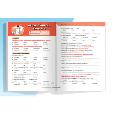 Sách - Giải thích và ôn luyện chuyên đề Tiếng Anh thi vào lớp 6 trường THCS chất lượng cao (MG)