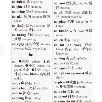 Từ Điển Việt - Hán Hiện Đại (Khổ 10x16, Bìa cứng) - Tặng Kèm Từ Điển Việt Hán Trực Tuyến